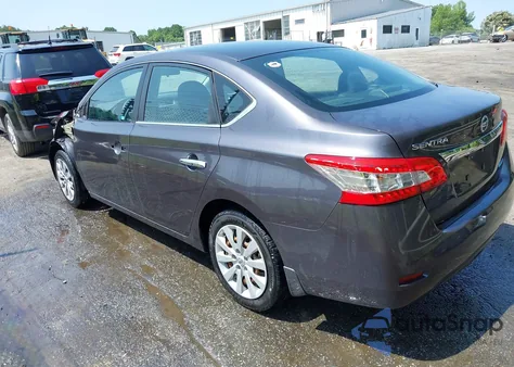 2014 Nissan Sentra S/Sv/Sr/Sl z USA, uszkodzony, nr VIN 3N1AB7AP2EL683092